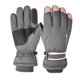 thumbnail image 3 of Guantes de esquí para hombre y mujer, de algodón y forro polar grueso, antideslizantes, con pantalla táctil, para exteriores, montañismo, ciclismo, a prueba de viento, impermeables, 3 of 4