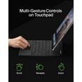 thumbnail image 4 of Belkin Pro Keyboard Case w/Magnetic Stand, Backlit Bluetooth Keyboard, Multi-Gesture Controls, Magnetic Apple Pencil Storage Compatibility, & Multimedia Keys for iPad Pro 13" (M4) - Black, 4 of 8