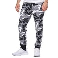 thumbnail image 3 of Homeyce Camo Sweatpants for Men Camouflage Drawstring Camo Print Sweatpants with Pockets Straight Leg Cargo Sweatpant Athletic Loose Fit Athletic Loose Sweat Pants,White 3XL, 3 of 5