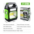 thumbnail image 2 of Linterna solar para acampar 1200 mAh LED linterna portátil al aire libre para senderismo pesca, 2 of 9
