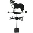 thumbnail image 1 of Wind Vane Weathervane Ornament Retro Metal Weather Vane Wind Measuring Tool for Yard, 1 of 8