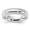 thumbnail image 4 of 925 Sterling Silver 5mm Comfort Fit Milgrain Band Ring Size 13.5, 4 of 6