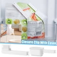 thumbnail image 1 of Fiudx Clip para Bolsas de Alimentos, Gran Capacidad, Boquilla Fácil de Verter, Reutilizable y Lavable, Multiusos para Bolsas de Papel, Aluminio y Pvc, Ideal para Picnics, Viajes y Uso Doméstico. Tama, 1 of 7