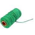 thumbnail image 1 of Cuerda de 2 Cuerda Artesanía hecha Suministros Boho para bolsa Decoración , Verde Gloria cuerda de algodón, 1 of 9