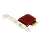 thumbnail image 4 of Tarjeta PCIe Inalámbrica, Tecnología MU MIMO 6dBi Antena De Alta Ganancia Tarjeta De Red De Computadora 2.4G 5G Banda Dual PCIE Chapado En Oro Para Computadora Portátil ANGGREK Computer Networking Card, 4 of 8