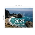 thumbnail image 2 of 2027 Wall Hanging Spiral‑Bound Calendar, 12‑Month Jan‑Dec Monthly Planner, Paper Wall Calendar for Home Office Study Daily Scheduling & Gift, 2 of 5
