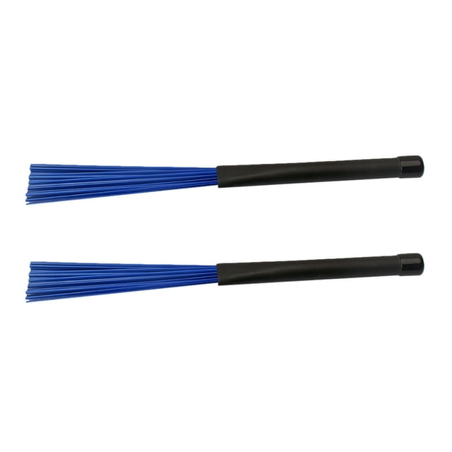 Shisuyan 2 Pcs Ensemble de Brosses à Tambour en Nylon pour Instruments de Percussion