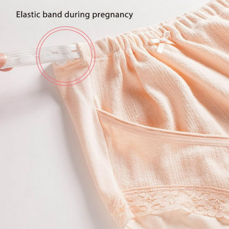 Xmarks Women's Under The Bump Maternity Panties Pregnancy Postpartum Maternity  Underwear 99-198LBS 