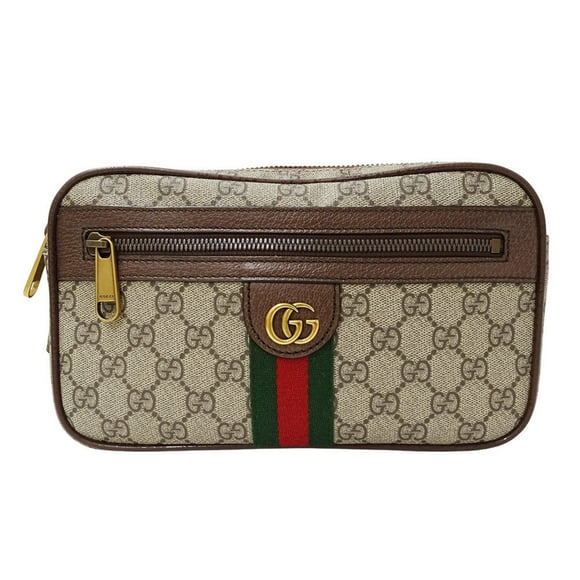 Pre-Owned Gucci Ophidia GG Supreme Canvas Belt Bag (574796) for Men and Women (Fair)