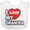 AA-White, variant on Inktastic I Love My Grandpa Boys or Girls Baby Bib
