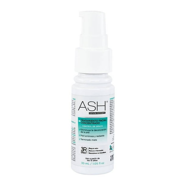 Tratamiento facial ASH Natural Concept concentrado control de grasa 30 ml