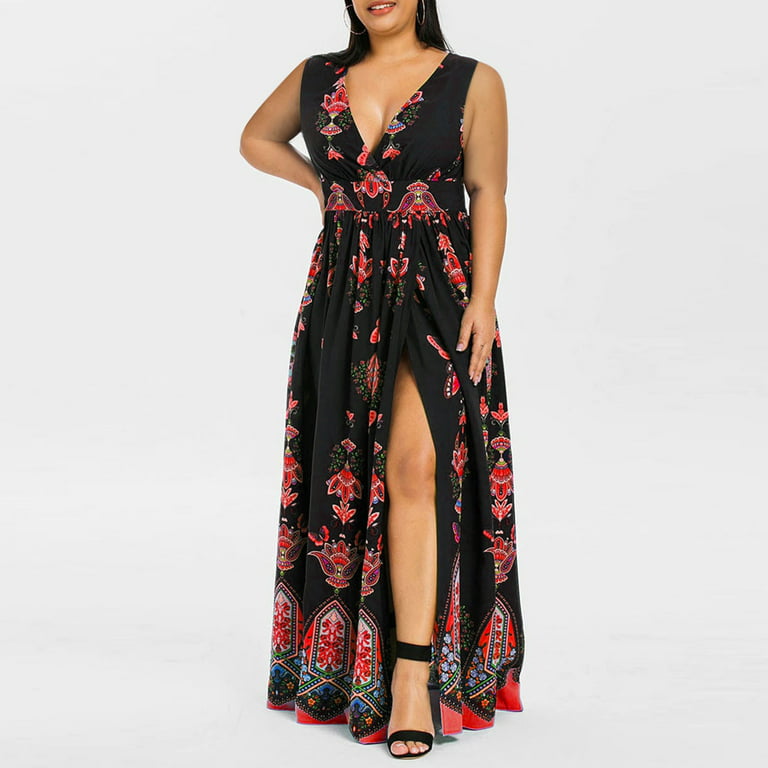 lystmrge Summer Woman Flattering Dresses for Curvy Women Women
