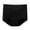 Black, variant on Sngxgn Women's High-Waisted Panties, Moisture-Wicking Cotton Briefs, High-Rise Underwear(Dark Gray,XXXXL)