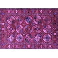 thumbnail image 1 of Ahgly Company Indoor Rectangle Oriental Purple Industrial Area Rugs, 5' x 8', 1 of 4