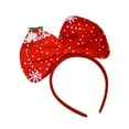 thumbnail image 1 of Diadema con lazo navideño, aro para el pelo con lazo, aro para el pelo navideño para mujeres y niñas, fiesta de cosplay, escolares, regalos de, 1 of 8