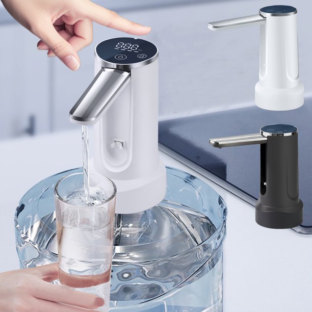 Ganfancp Generalización Botella de Agua Dispensador Carga Usb Botella de Agua Bomba Dispensador de Agua Portátil Bomba para Camping Ofertas Del Día 1X Extractor Eléctrico