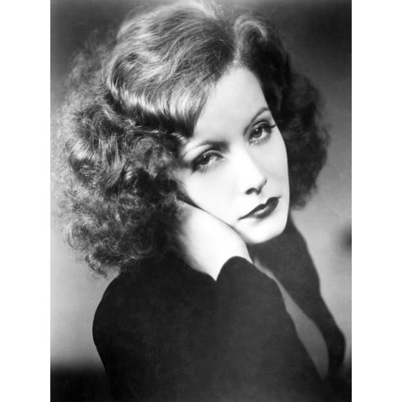 Portrait Movie Actress Greta Garbo 1930 Photo Extra Large XL Wall Art Poster Print