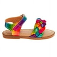 thumbnail image 2 of Nanette Lepore Hook & Loop Toddler Girl's Open Toe Slip-on Sandals, 2 of 5