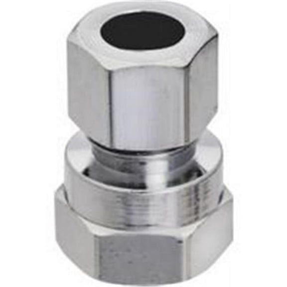 Plumb Pak PP71PCLF Connector Strt 3/8Fip - Chrome