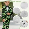 thumbnail image 6 of Xoenoiee Shamrock Heart Print Kids Suits for Boys St. Patrick's Day 2 Piece Tuxedo Including Jacket and Pants for Festive Gatherings Wedding, 6-7 Years, 6 of 7