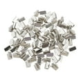 thumbnail image 1 of 100 piezas de abrazaderas de cinta, extremos de engarce, cierres de cuentas, puntas de gancho, conectores, kit de manualidades DIY 10mm, 1 of 9