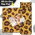 thumbnail image 4 of Yellow and Black Of Leopard Print Toddler Nap Mats for Kids Preschool,Sleeping Mat Bag or Kids,Toddler Sleeping Bag,Toddler Nap Mat or Daycare, 4 of 6