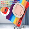 thumbnail image 4 of Funda protectora de color para Samsung Tab S7 Fe de 12,4 pulgadas con soporte para bolígrafo, anillo ajustable grande y protección contra golpes., 4 of 5