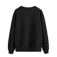 thumbnail image 4 of ZXSXSY Women Bird Feather Pattern Printed Graphic Pullover Crew Neck Long Sleeve Sweatshirt, 4 of 6