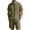 Mint Green., variant on HBGVBA Men Print Short Sleeve 1 4 Zip Collared Top Drawstring Elastic Waist Casual Shorts Set
