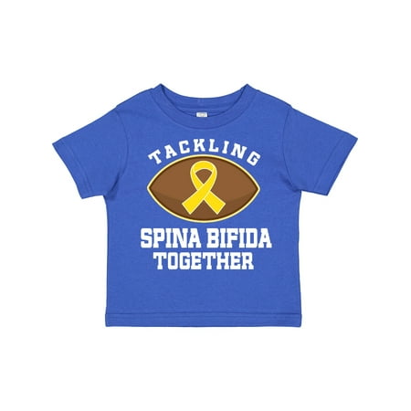 

Inktastic Spina Bifida Awareness Ribbon Gift Toddler Boy or Toddler Girl T-Shirt