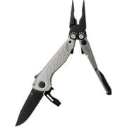 SOG Knives SOG Flash MT Silver and Black Multitool 2.4in Black Clip Point Blade SOG29550141
