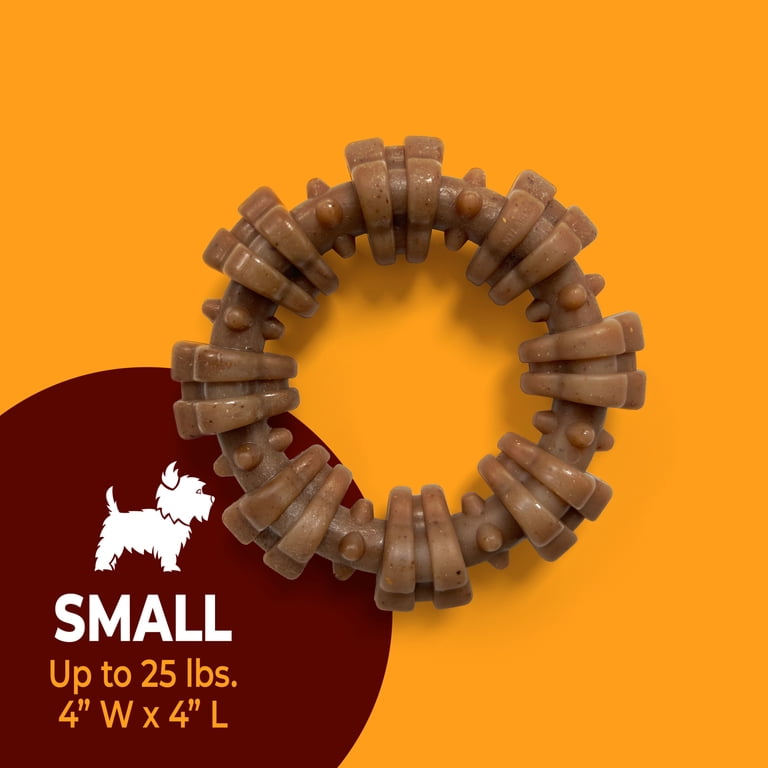 Nylabone Strong Chew Textured Ring, Beef & Chicken photo 4