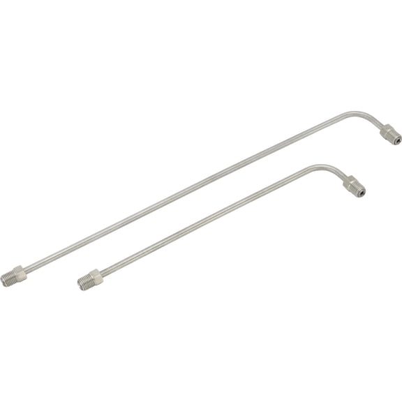 Dual Outlet Master Cylinder Stainless Steel Dual Brake Line Kit