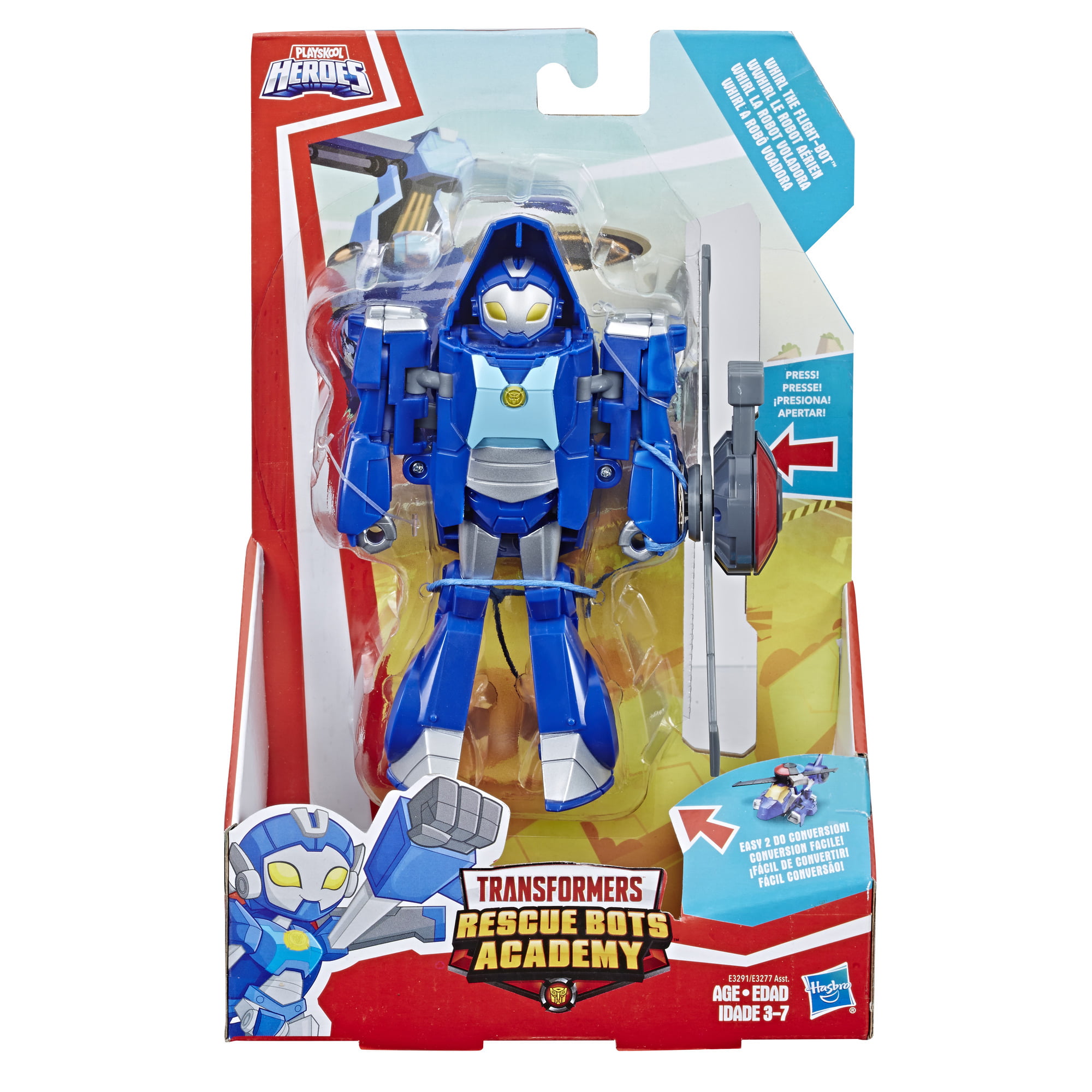 Playskool Heroes Transformers Rescue Bots Academy Whirl the Flight-Bot