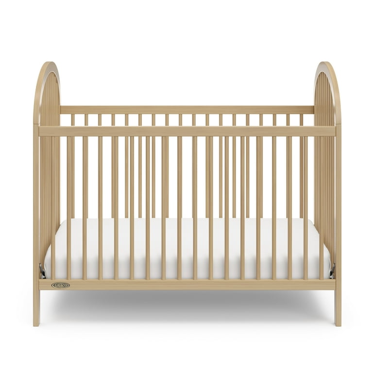 Graco Olivia 3-In-1 Convertible Baby Crib, Driftwood