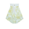 thumbnail image 5 of Girls Dress Chiffon Yellow High-Low Tie Waist Party 7 Years, 5 of 6
