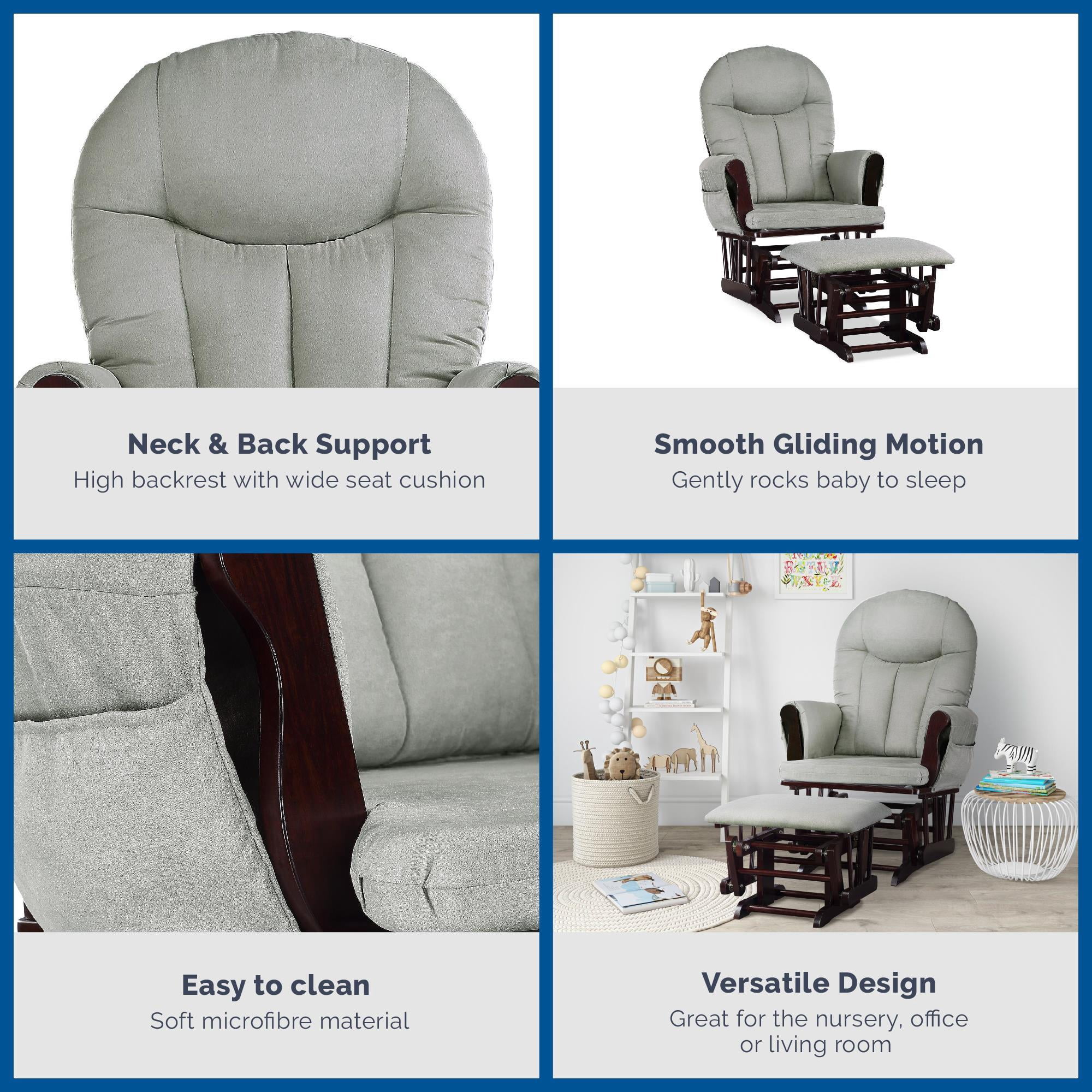 Baby Relax Huntington Nursery Glider & Ottoman