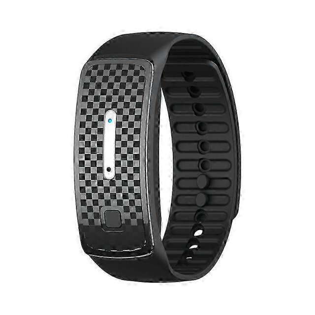 Reloj pulsera repelente de insectos y mosquitos ultrasónico negro