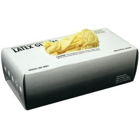 BOX/100 LATEX POWDER FREE DISP GLOVES IND GR