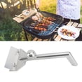 thumbnail image 1 of Griddle Scraper, Long Ergonomic Handle Anti Splash Grill Cleaning Scraper with Replacement Stainless Steel Blades for Commercial Use, 1 of 7