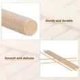thumbnail image 4 of Unique Bargains 1/4 x 12 Inch Dowel Rods Wood Sticks Unfinished Wooden Dowel Rods Round Dowels Sticks 50 Pcs, 4 of 6
