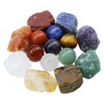 thumbnail image 1 of 15pcs / set Piedras de energía de cristal Amatista Aventurina Ágata roja Muestras Meditación Colección Artesanía Regalos para la, 1 of 9