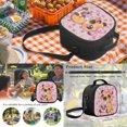 thumbnail image 5 of KUIFORTI Bow Capybara Kids Backpack Set with Lunch Box, 4Pcs Elementary School Bag for Girls, Fashion Bookbag with Pencil Case & Water Bottle Sleeve for Back to School Supplies, 5 of 6