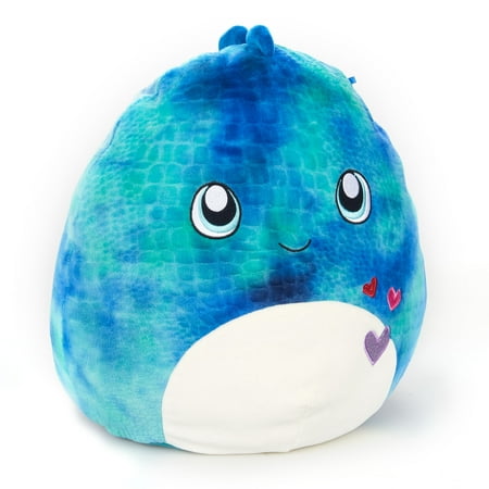 Way To Celebrate Squishmallow Textured Dinosaur Tie Dyed 12