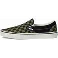 thumbnail image 5 of VANS U CLASSIC SLIP-ON UNISEX SNEAKERS - GREEN - Pop Check Loden Green / Men 5.5 / Women 7 / Medium, 5 of 7