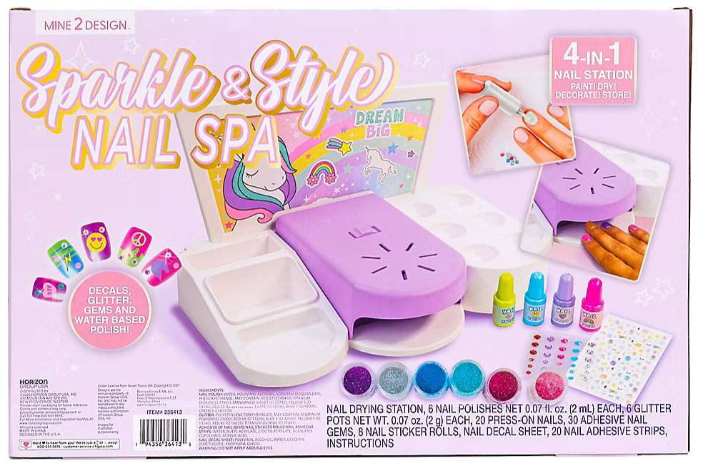Mine2Design Sparkle & Style Nail Spa Kit