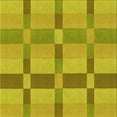 thumbnail image 1 of Ahgly Company Machine Washable Indoor Square Transitional Dark Golden Rod Brown Area Rugs, 7' Square, 1 of 7