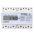 thumbnail image 1 of DDS576 Watt Hour Meter LCD Display 3 Phase 4 Wire 7P 380V Electric Energy Power Meter, 1 of 9