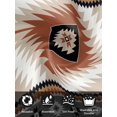 thumbnail image 7 of Brown Gray Boho Cloth Napkins Set of 6 Reusable Dinner Napkins, Southwestern Ethnic Abstract Geometric Cocktail Napkin Washable Table Napkins for Wedding/Holiday Party/Baby Shower 20"x20", 7 of 7