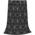 thumbnail image 3 of Black and White Throw Blanket for Bed Couch Geometric Pattern Cozy Soft Fleece Blanket Flannel Comfy Warm Blankets for Winter Teens Men Women Microfiber Lightweight Decorative Blanket 50x60 Inches, 3 of 6